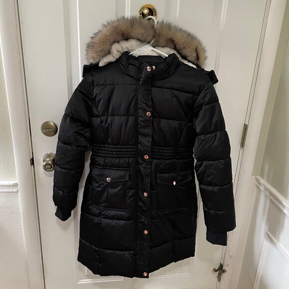 ThereAbouts Outerwear - Black Puffer Coat - Girls XL - NWT - Picture 12 of 12